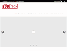 Tablet Screenshot of bycpack.com
